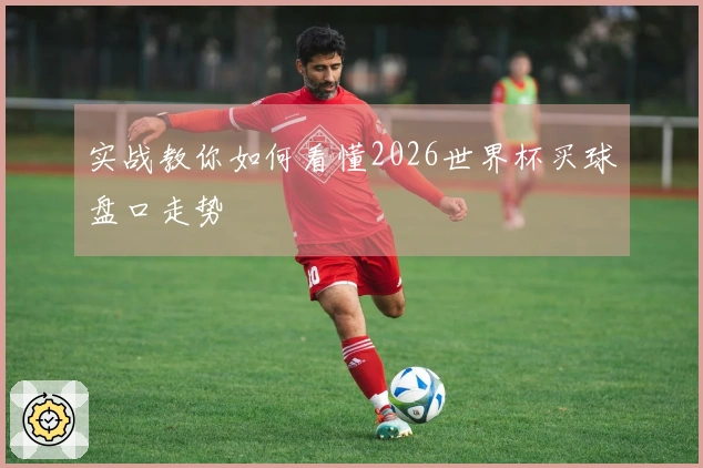 实战教你如何看懂2026世界杯买球盘口走势